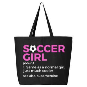 Soccer Girl Definition 25L Jumbo Tote