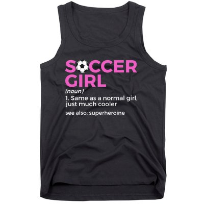 Soccer Girl Definition Tank Top