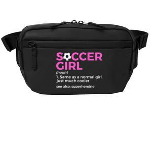 Soccer Girl Definition Crossbody Pack