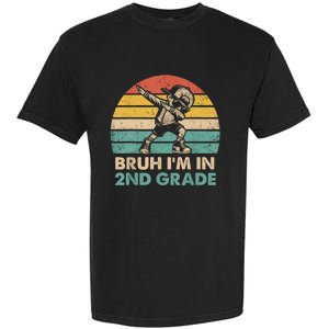 Second Grade Dabbing Boy Bruh IM In 2nd Grade Students Garment-Dyed Heavyweight T-Shirt