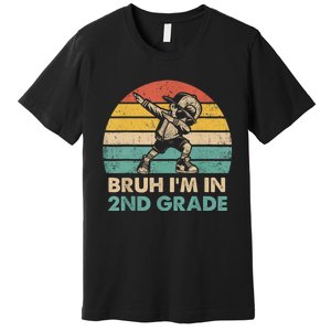 Second Grade Dabbing Boy Bruh IM In 2nd Grade Students Premium T-Shirt