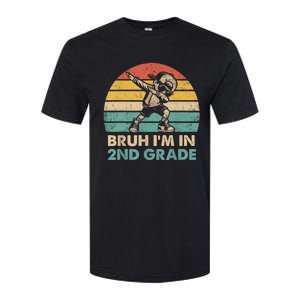 Second Grade Dabbing Boy Bruh IM In 2nd Grade Students Softstyle CVC T-Shirt