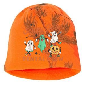 Scary Good Dental Crew Retro Dental Halloween Gift Kati - Camo Knit Beanie