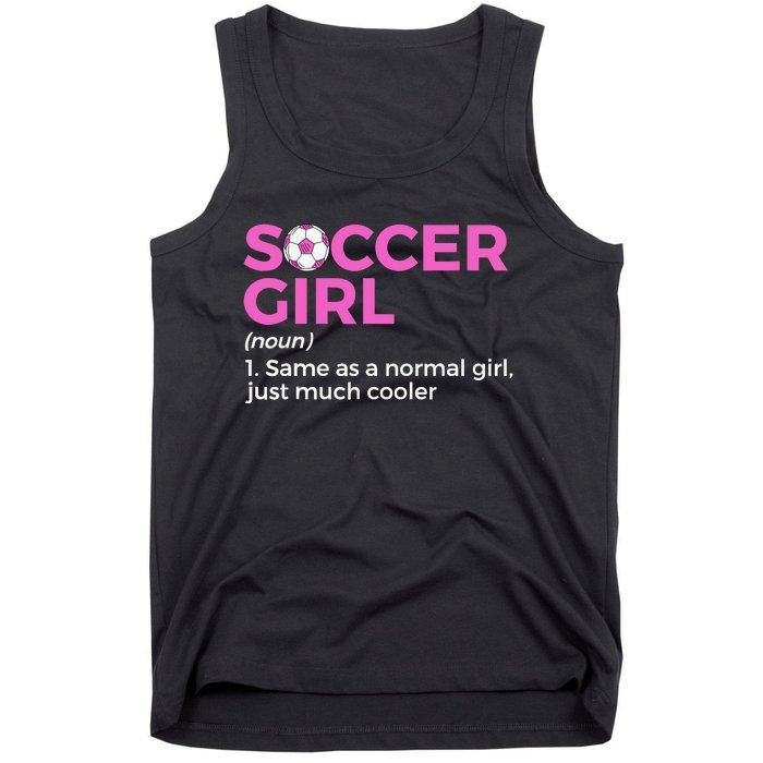 Soccer Girl Definition Tank Top