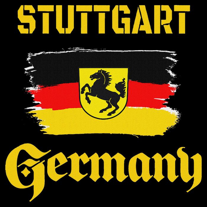Stuttgart Germany Deutschland Baden Wuerttemberg Souvenir Cooling Performance Crew T-Shirt