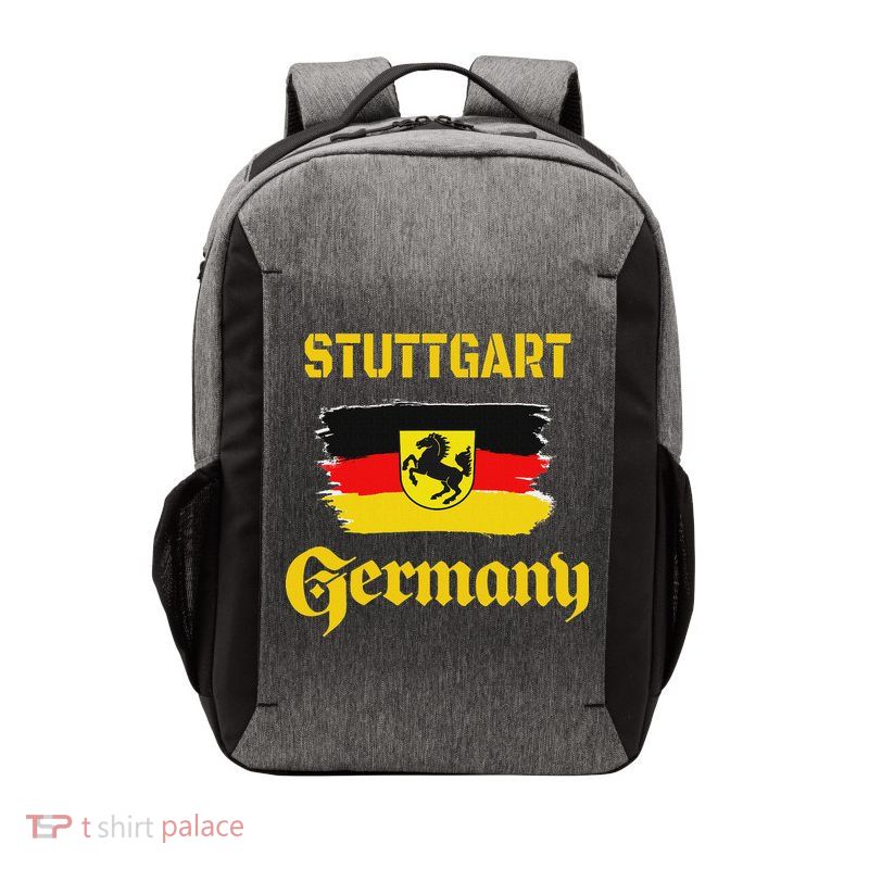 Stuttgart Germany Deutschland Baden Wuerttemberg Souvenir Vector Backpack