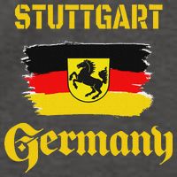 Stuttgart Germany Deutschland Baden Wuerttemberg Souvenir Vector Backpack
