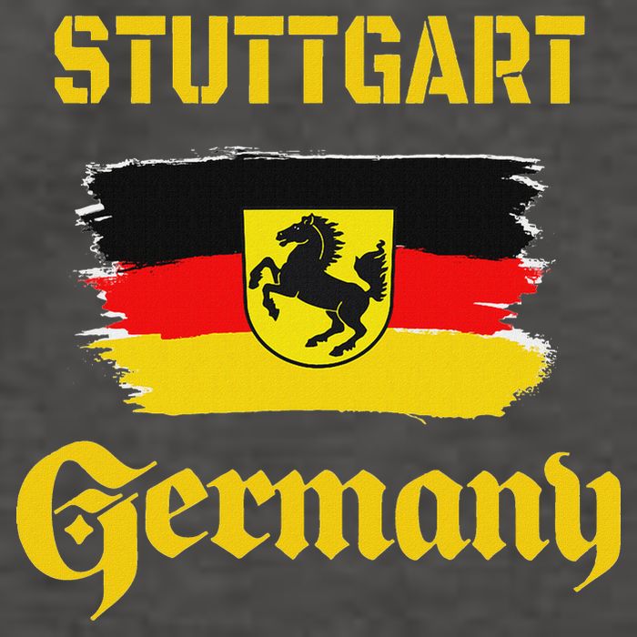 Stuttgart Germany Deutschland Baden Wuerttemberg Souvenir Vector Backpack