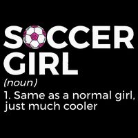 Soccer Girl Definition funny sport lovers Impact Tech Backpack