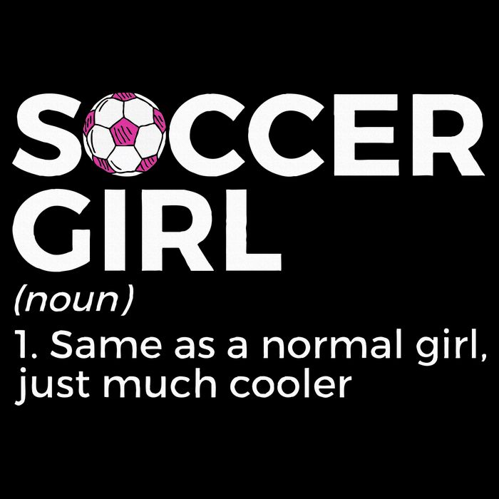 Soccer Girl Definition funny sport lovers Impact Tech Backpack