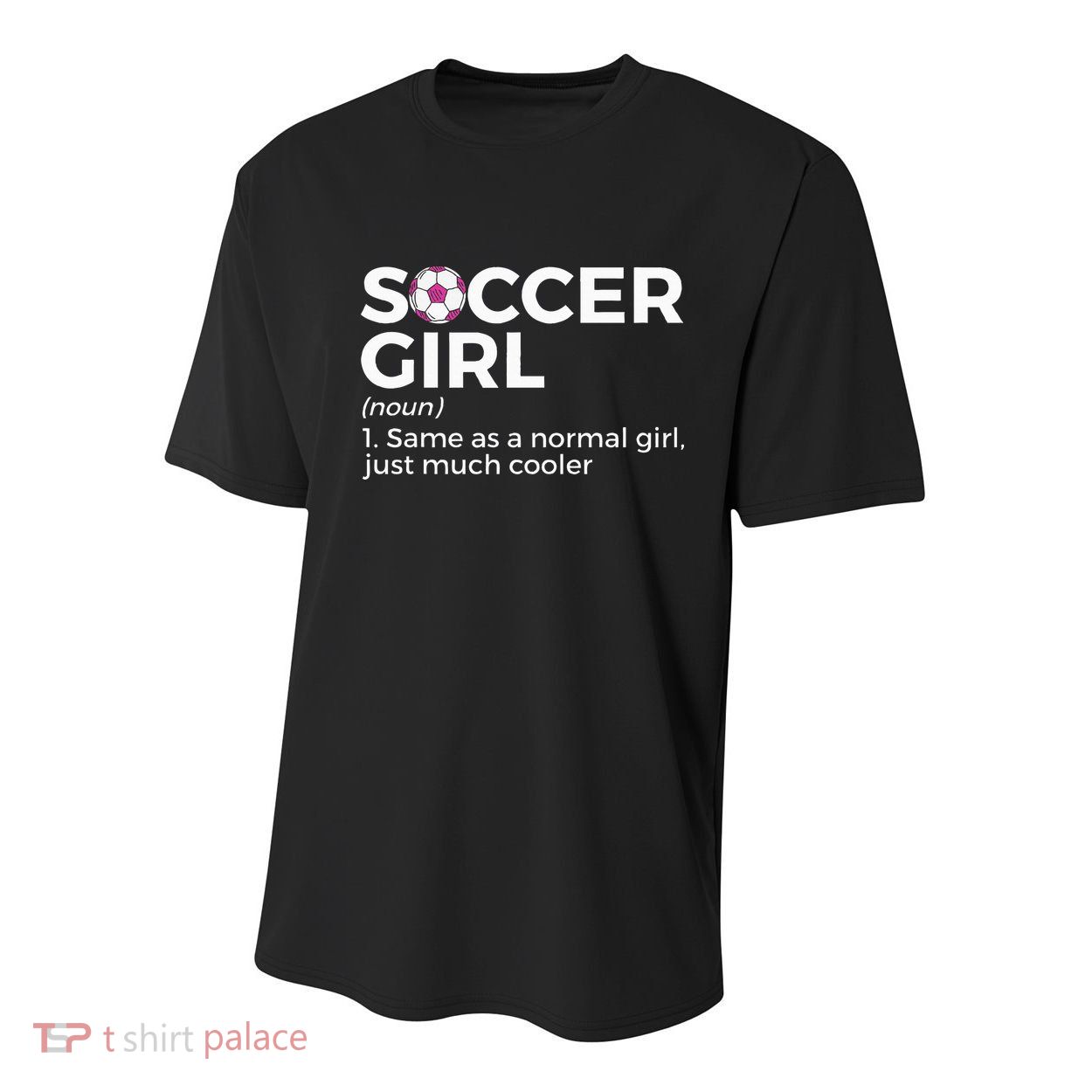 Soccer Girl Definition funny sport lovers Youth Performance Sprint T-Shirt