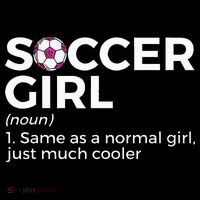 Soccer Girl Definition funny sport lovers Tank Top