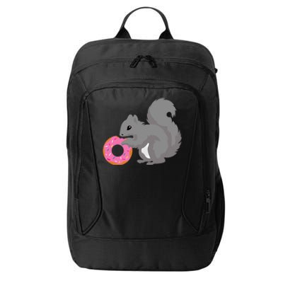 Squirrel Gift Donut Doughnut Art Gift Costume City Backpack