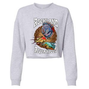 Severum Geophagus Discus Fish Hobbyist Aquarium Keeper Cropped Pullover Crew