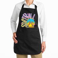Softball Game Day Drip Ice Cream Drip Softball Apron
