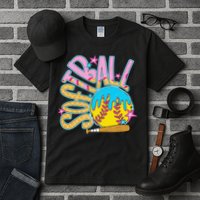 Softball Game Day Drip Ice Cream Drip Softball Tall T-Shirt