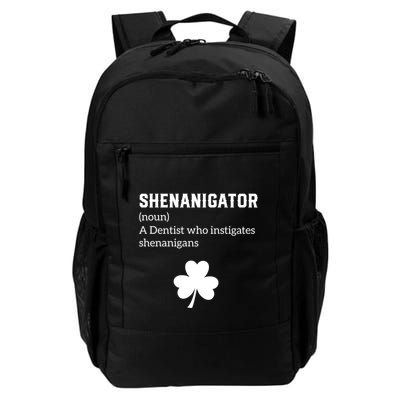 Shenanigator Gift Dentist Shenanigans St Patricks Day Gift Backpack