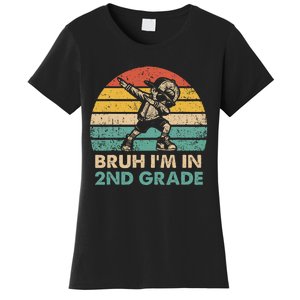 Second Grade Dabbing Boy Bruh IM In 2nd Grade Students = Women's T-Shirt