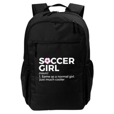 Soccer Girl Definition Daily Commute Backpack