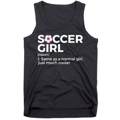 Soccer Girl Definition Tank Top