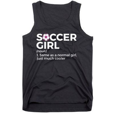 Soccer Girl Definition Tank Top