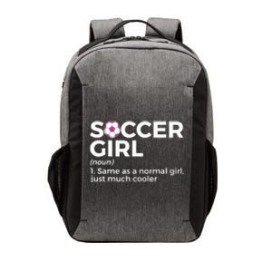 Soccer Girl Definition Vector Backpack