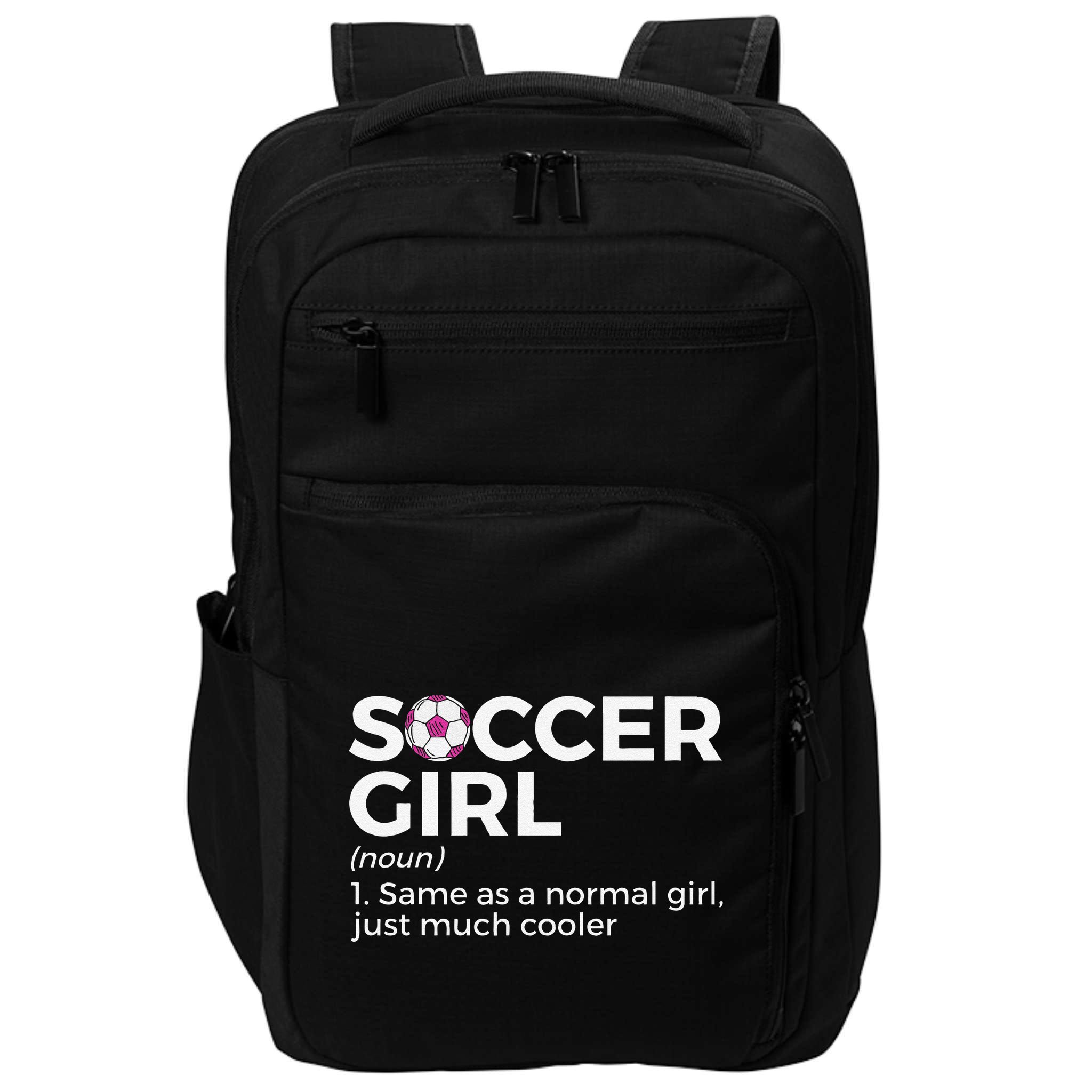 Soccer Girl Definition Impact Tech Backpack