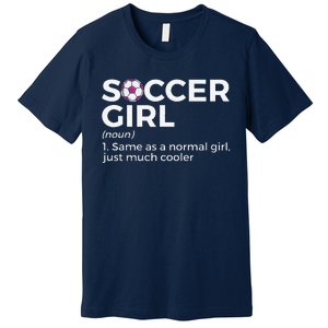 Soccer Girl Definition Premium T-Shirt