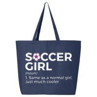 Soccer Girl Definition 25L Jumbo Tote