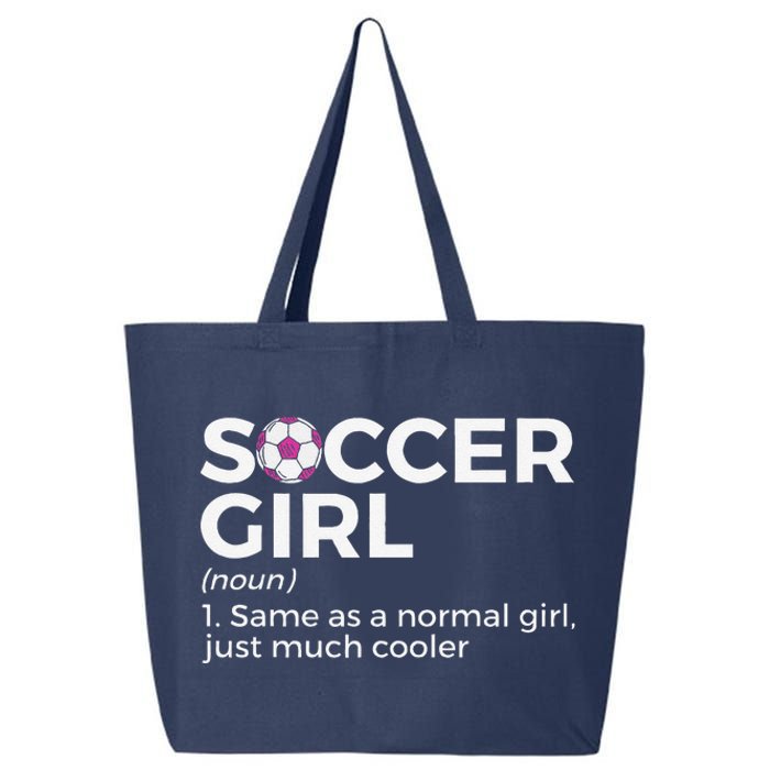 Soccer Girl Definition 25L Jumbo Tote