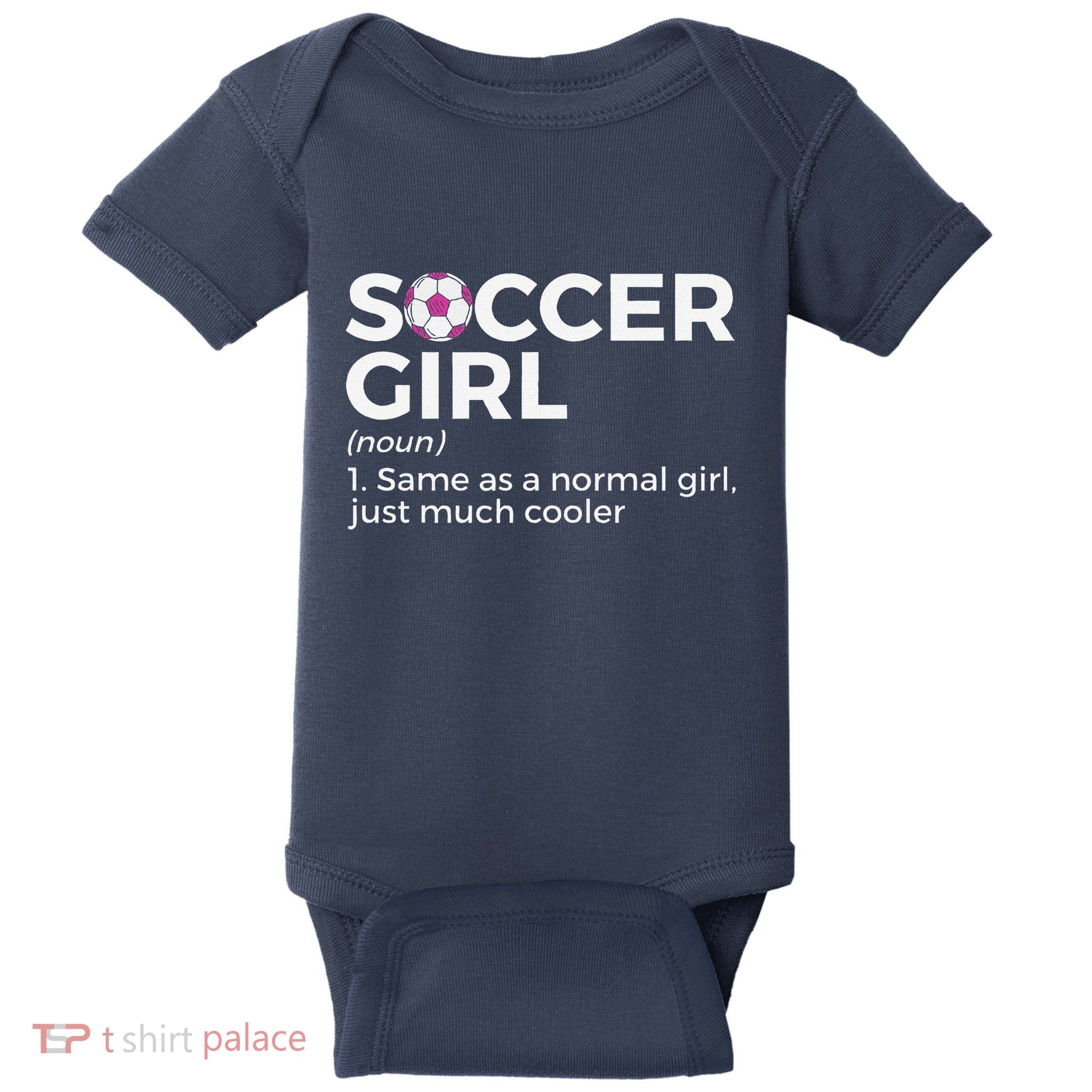 Soccer Girl Definition Baby Bodysuit