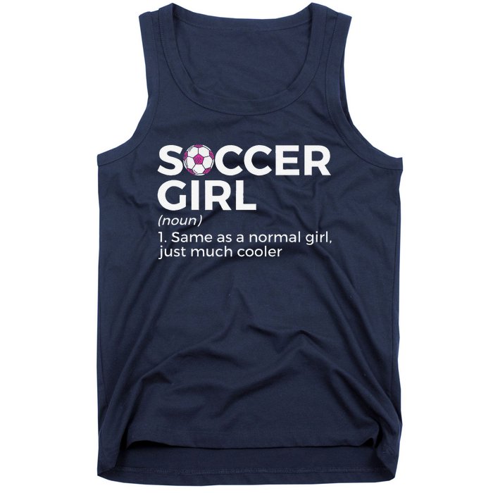 Soccer Girl Definition Tank Top