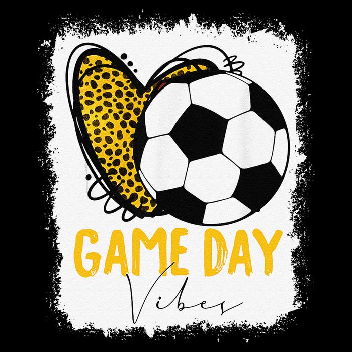 Soccer Game Day Vibes Leopard Soccer Mom Game Day Backpack
