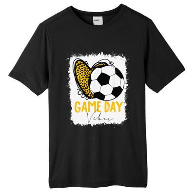 Soccer Game Day Vibes Leopard Soccer Mom Game Day Tall Fusion ChromaSoft Performance T-Shirt