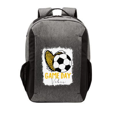 Soccer Game Day Vibes Leopard Soccer Mom Game Day Vector Backpack