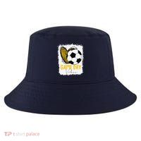Soccer Game Day Vibes Leopard Soccer Mom Game Day Cool Comfort Performance Bucket Hat