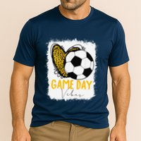 Soccer Game Day Vibes Leopard Soccer Mom Game Day Performance Shirt