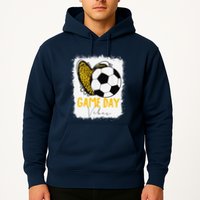 Soccer Game Day Vibes Leopard Soccer Mom Game Day Hoodie