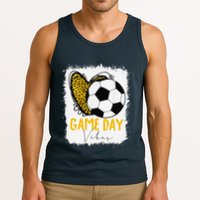 Soccer Game Day Vibes Leopard Soccer Mom Game Day Tank Top