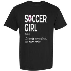 Soccer Girl Definition Garment-Dyed Heavyweight T-Shirt