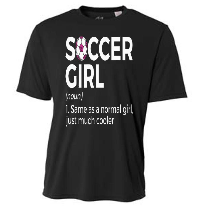 Soccer Girl Definition Cooling Performance Crew T-Shirt