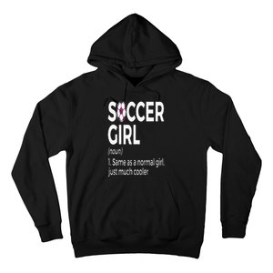 Soccer Girl Definition Hoodie