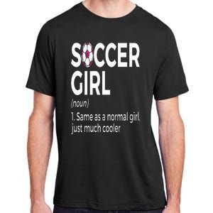 Soccer Girl Definition Adult ChromaSoft Performance T-Shirt