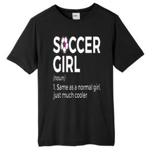 Soccer Girl Definition Tall Fusion ChromaSoft Performance T-Shirt