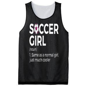 Soccer Girl Definition Mesh Reversible Basketball Jersey Tank