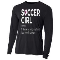 Soccer Girl Definition Cooling Performance Long Sleeve Crew