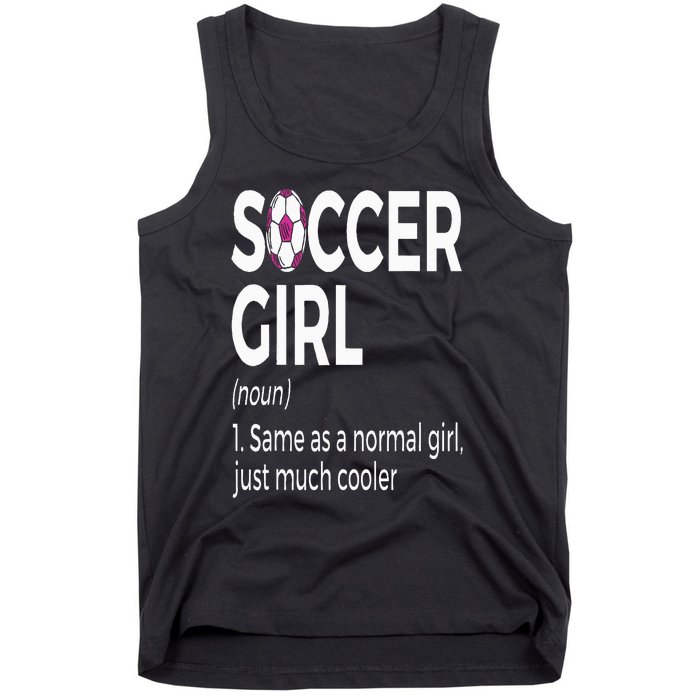 Soccer Girl Definition Tank Top