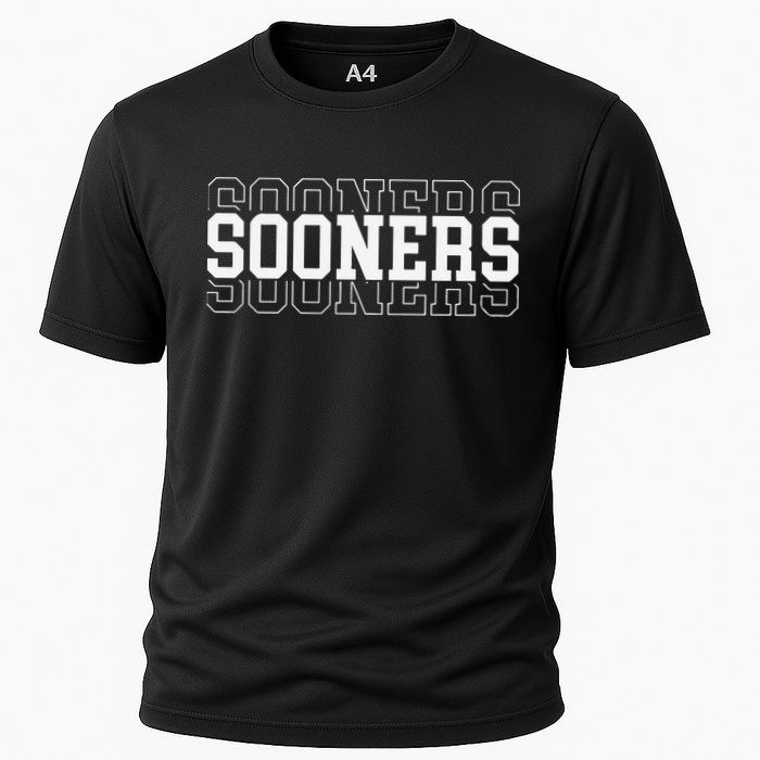 Sooners Game Day Oklahoma Cooling Performance Crew T-Shirt