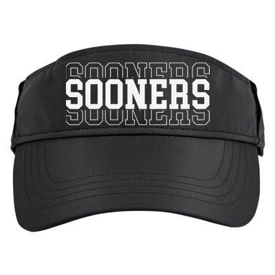 Sooners Game Day Oklahoma Adult Drive Performance Visor