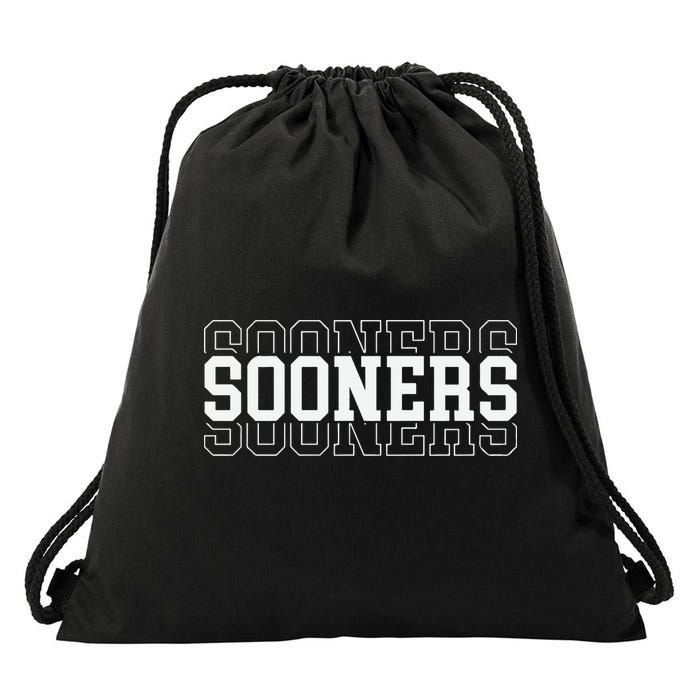 Sooners Game Day Oklahoma Drawstring Bag